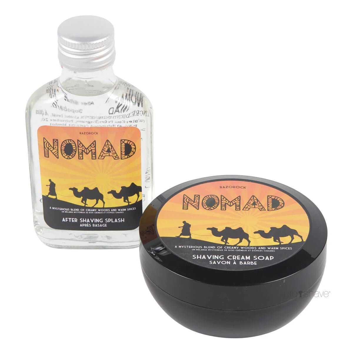 Razorock Nomad Sæt Barbersæbe Og Aftershave