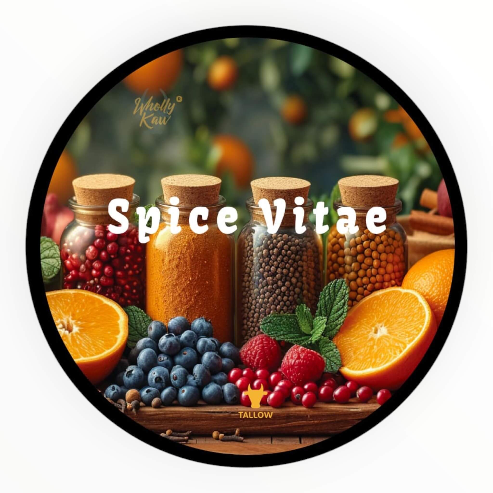 Wholly Kaw Barbersæbe  Spice Vitae  114 G