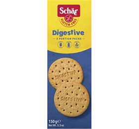 Glutenfrie Digestive Kiks fra Schär - 150 g Snack!