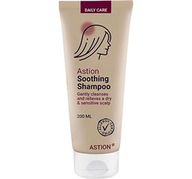 Astion Shampoo 200 Ml - Skånsom pleje til tør hovedbund