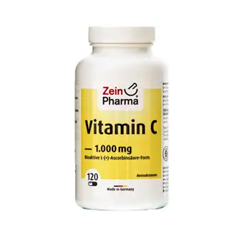 Zein Pharma C Vitamin 1000mg – 120 Kapsler til Immunforsvar