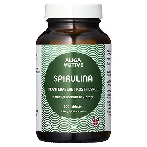 Spirulina Aliga Active   200 Tabletter