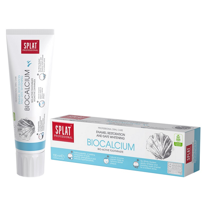 Splat   Tandpasta Biocalcium 75 Ml  2 For 70
