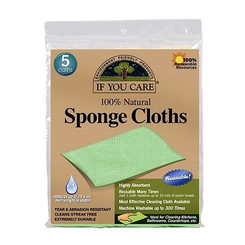 If You Care Sponge Cloth   5 Stk