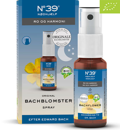 Bachflower No 39 Sov Godt Økologisk Spray - Bedre Søvn