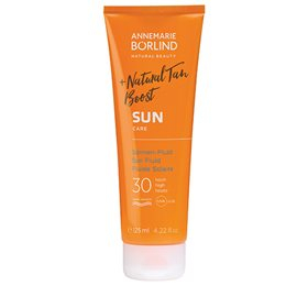 Annemarie B?rlind Sol Fluid med SPF30 - Naturlig Tan Boost