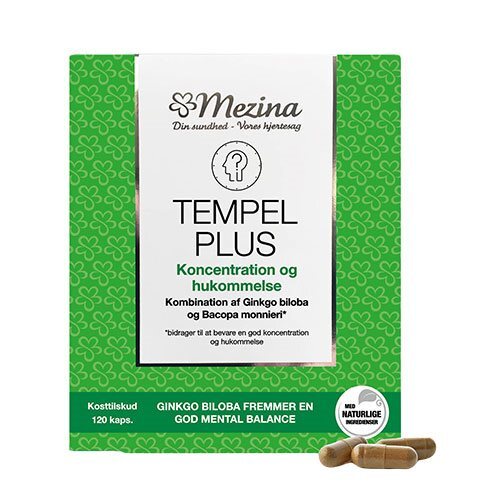 Tempel Plus   120 Kapsler