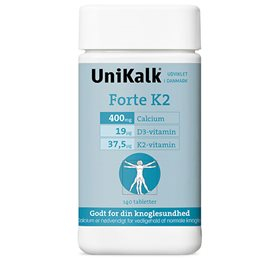 Unikalk Forte K2 – Kosttilskud til stærke knogler og balance
