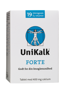 Unikalk Forte 120 Tab - Calciumtilskud på tilbud!