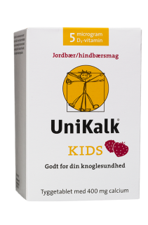 Unikalk Kids 90 Tab - Kalk og D-vitamin til børn