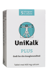 Unikalk Plus 180 Tabletter – Optimal Calcium og D-vitamin!
