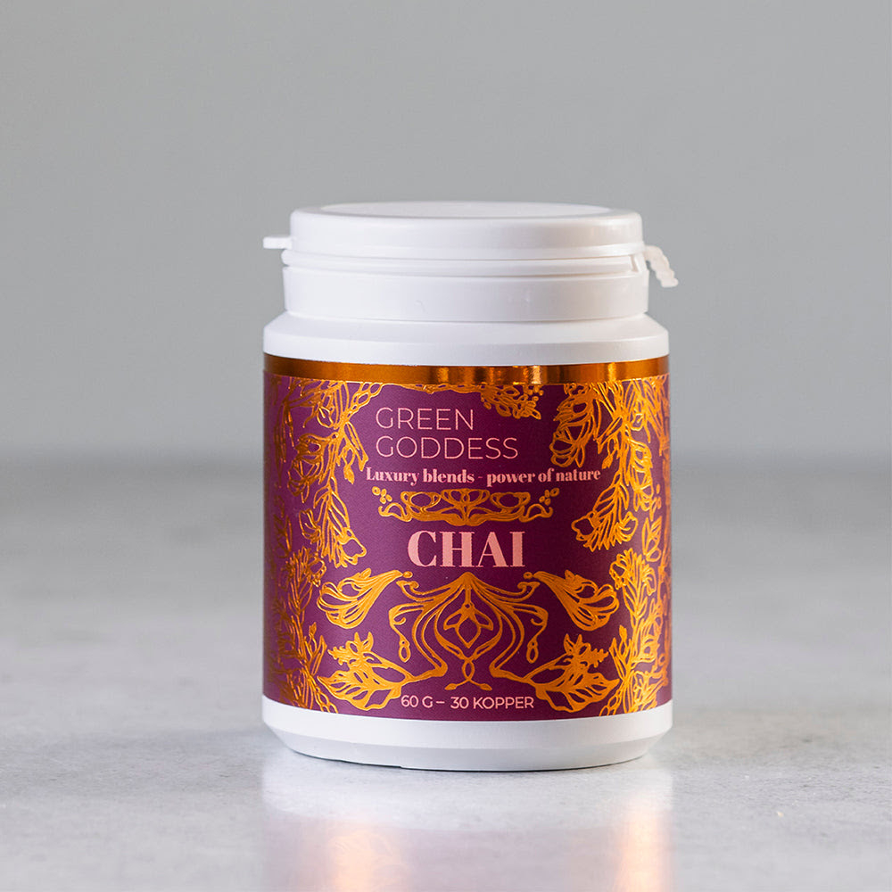 Grøn Gudinde Chai Blandinger 60 G - Sundhedsfremmende Nydelse!