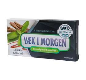 Væk I Morgen M  Lakrids   Karamel 20 Tab