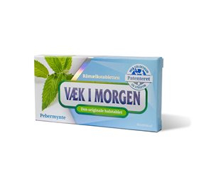 Væk I Morgen Halstabletter med Pebermynte - 20 Tab