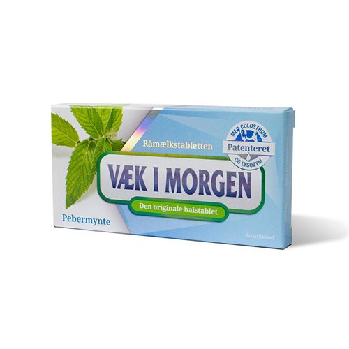 Væk I Morgen Pebermynte   20 Tabletter