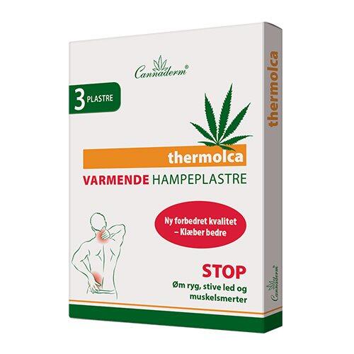 Varmende Hampeplastre 3 Stk 10x14 Cm Thermolca   1 Pk
