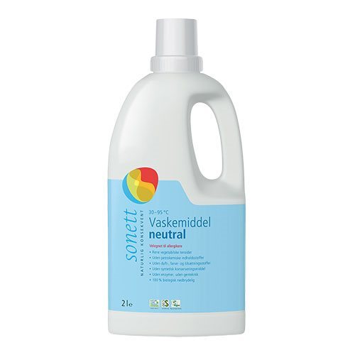 Vaskemiddel Fl  Neutral Sonett   2 Liter
