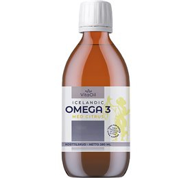 Vitaoil Islandsk Omega 3 med Citrus - Sundhed til Hjerte & Hjerne