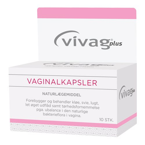 Vivag Vaginalkapsler til lindring af ubehag - 10 stk.