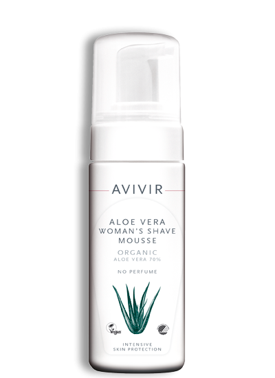 Aloe Vera Barberingsmousse til Kvinder - 150 ml