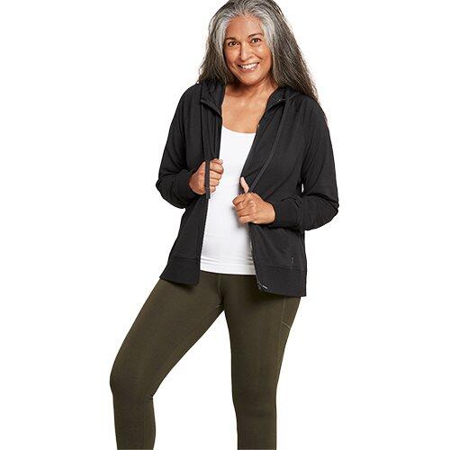Women S Weekend Zip Up Hoodie Sort Str  S   1 Stk