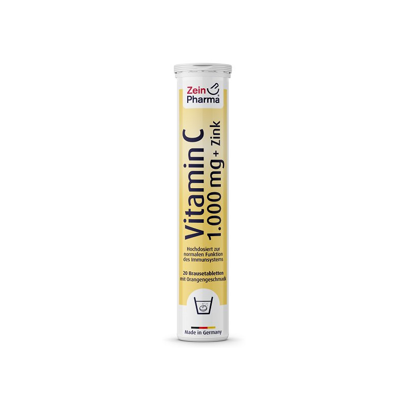 Zein Pharma C Vitamin 1000 Mg Brusetabletter - 20 Stk