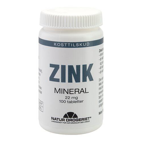 Zink   22 Mg    100 Tabletter