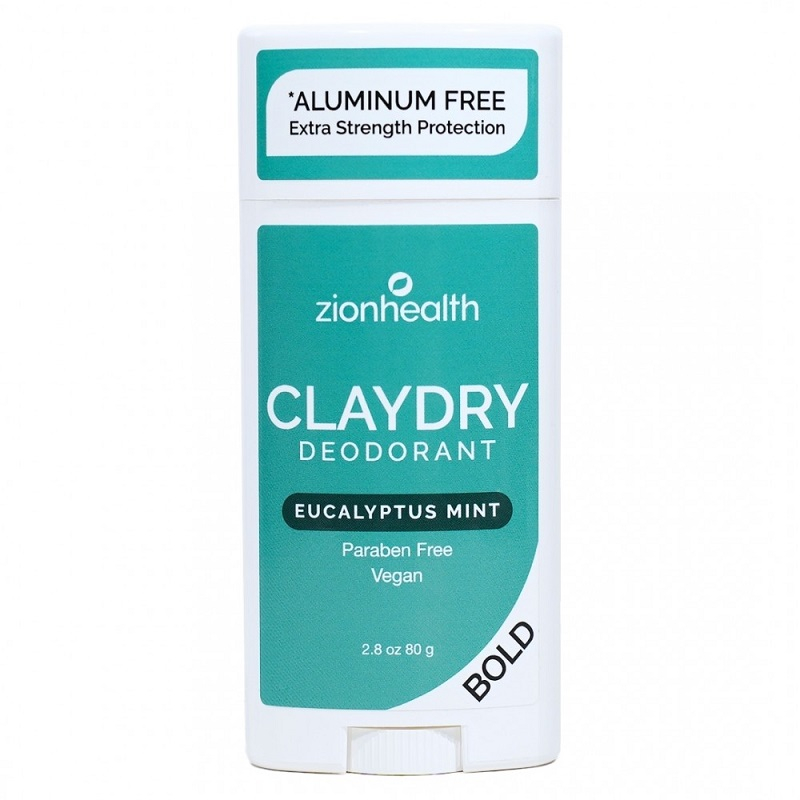 Zionhealth Bio Claydry Deodorant Eucalyptus Mint 80g - Naturlig Friskhed