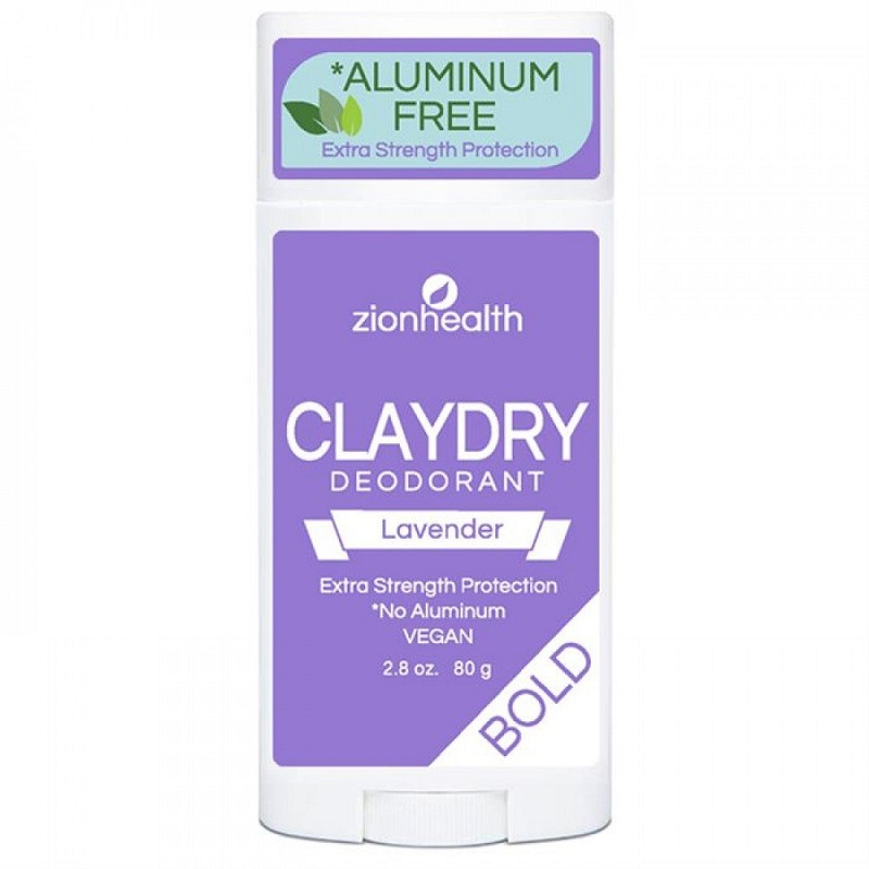 Zionhealth Bio Claydry Deodorant med Lavendel - 80g