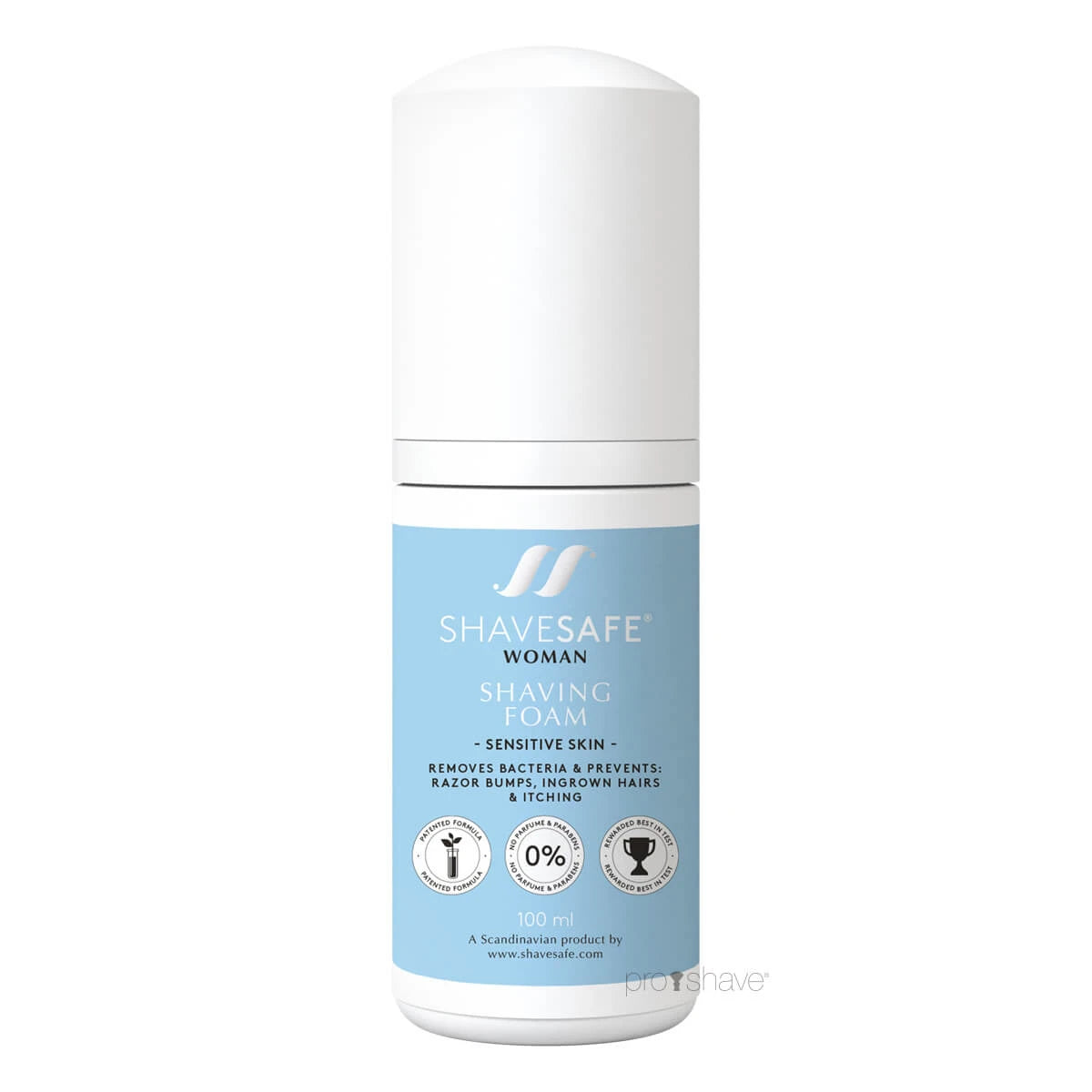 Shavesafe Barberskum  Woman  Sensitiv Hud  100 Ml