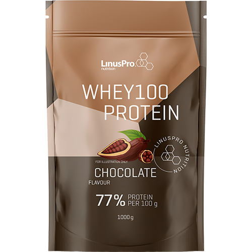 Linuspro Whey100 Chokolade 77  Protein   400g