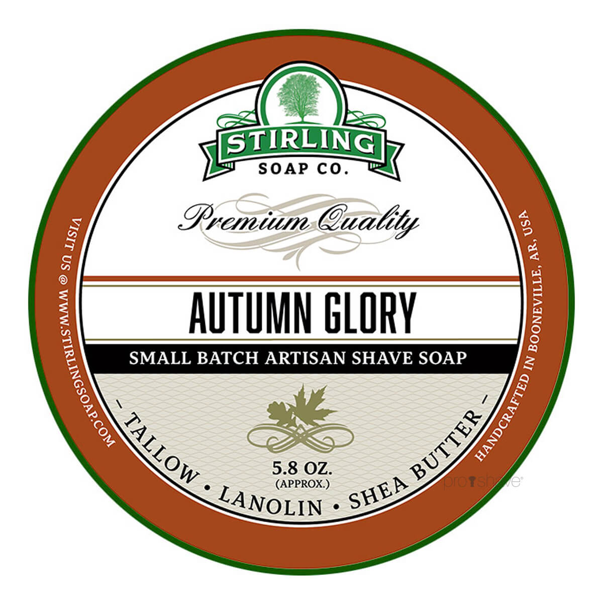 Stirling Soap Company Barbersæbe  Autumn Glory  170 Ml