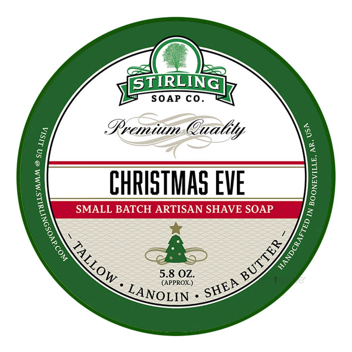 Stirling Soap Company Barbersæbe  Christmas Eve  170 Ml