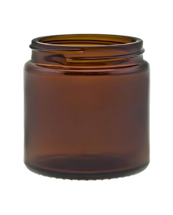 Brun Glasbøtte 120 ml – Perfekt til Skønhedsprodukter!