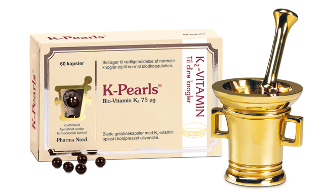 Pharma Nord K Pearls - 60 Stk K2-vitamin til skønhed