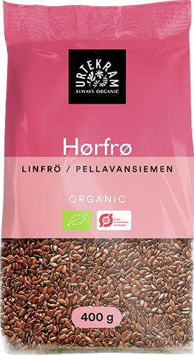 Hørfrø Brune  økologisk   400 Gram