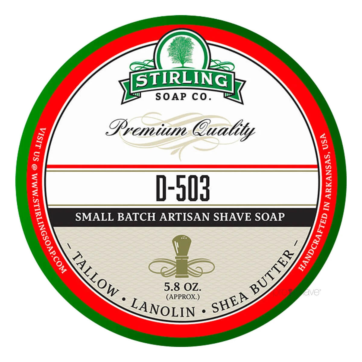 Stirling Soap Company Barbersæbe  D 503  170 Ml
