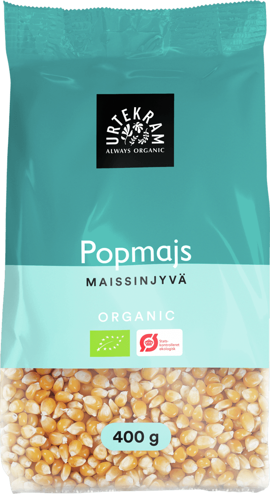 Popcornmajs økologisk   400 Gram