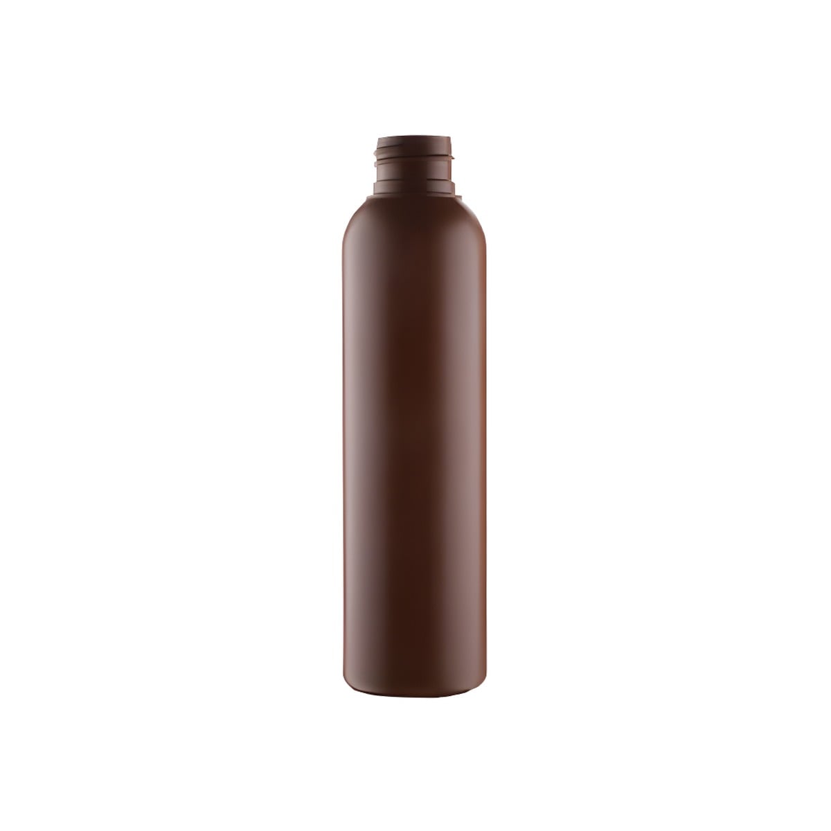 150 Ml  Mat Brun Plastflaske   Hdpe   24 410