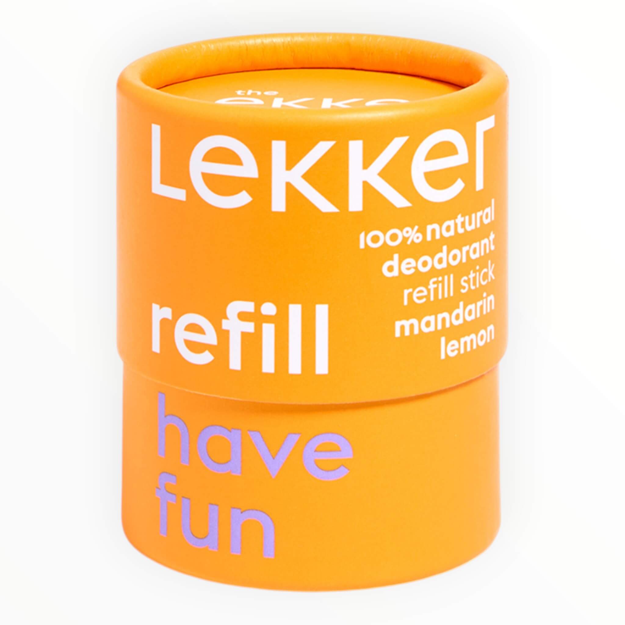The Lekker Company Deodorant Stick  Refill  Have Fun