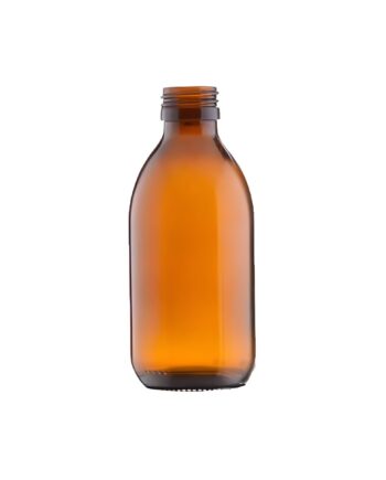 Brun Glasflaske 200 ml - Uundgåelig til Skønhedsprodukter
