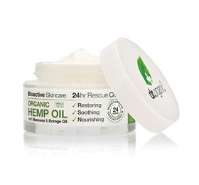 Dr. Organic 24-timers Redningscreme med Hampolie 50ml