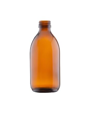 Brun glasflaske 300 ml – ideel til opbevaring af væsker!