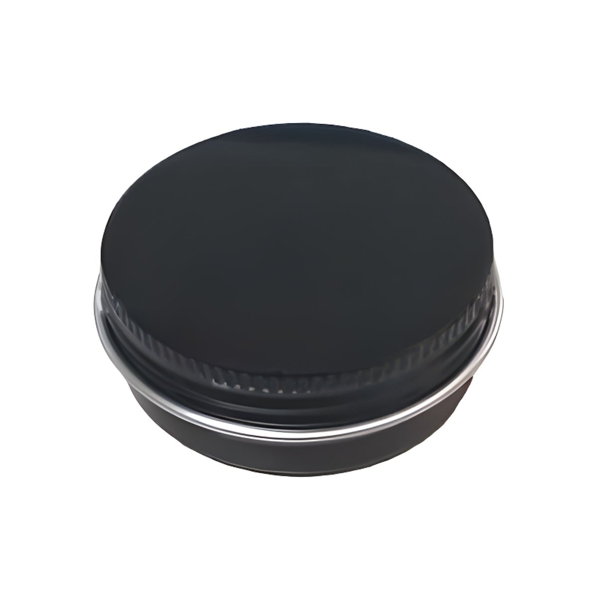 Sort Aluminium Bøtte 30 ml - Perfekt til Creme og Salve