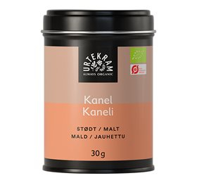 Økologisk Stødt Kanel fra Urtekram - 30 G på Udsalg!