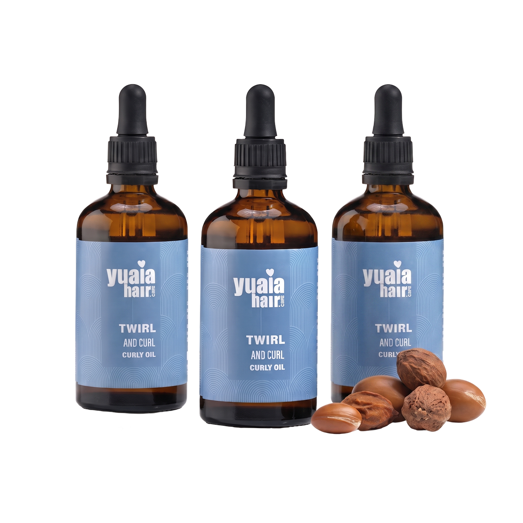 Twirl And Curl Curly Oil 100 Ml 3 Stk