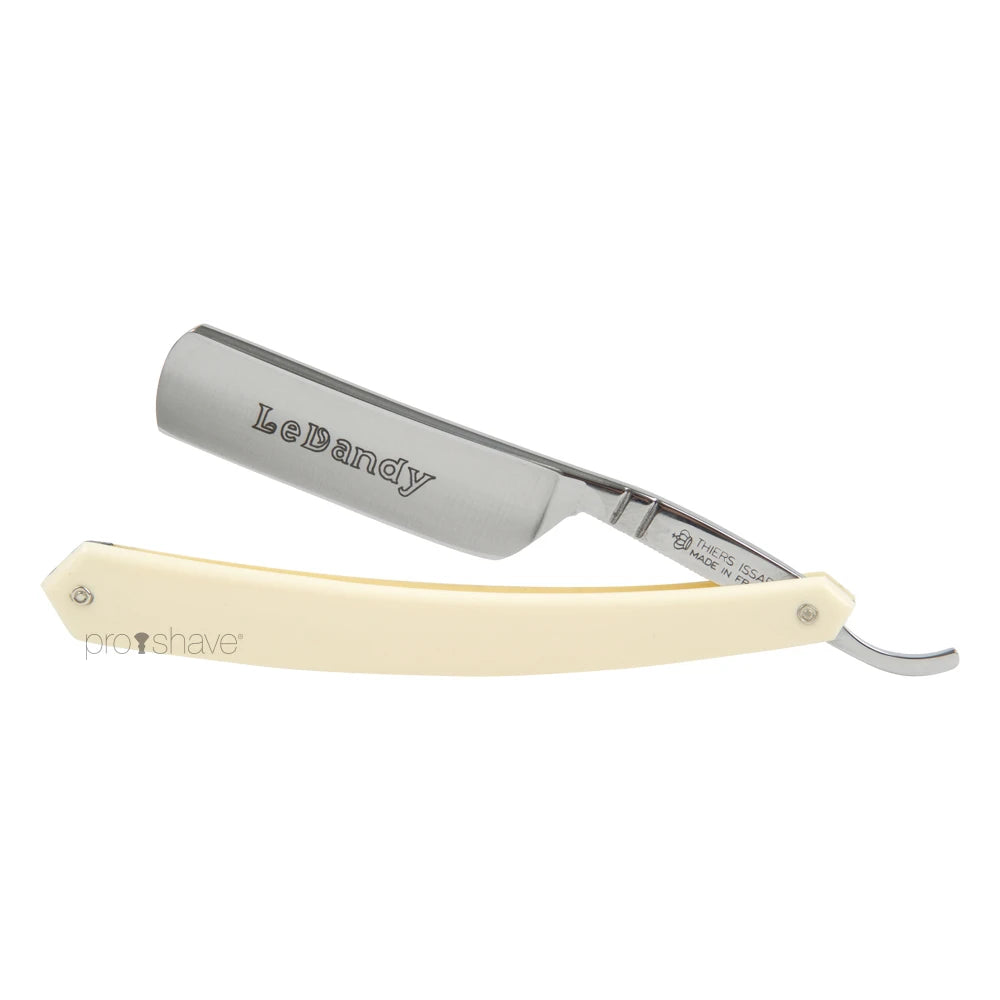Thiers Issard Straight Razor  6 8 Round Nose  Hvid
