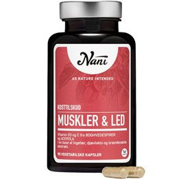Nani Muskler & Led 90 Kapsler - Sundhedstilskud på tilbud