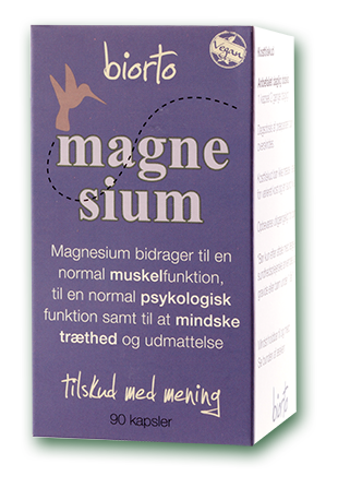 Biorto Magnesium Citrat Vitality 90 Kapsler – Energi Boost!