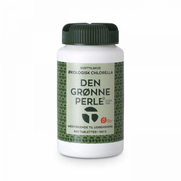 Chlorella - Den Grønne Perle 640 Tabl til Sundhed og Velvære